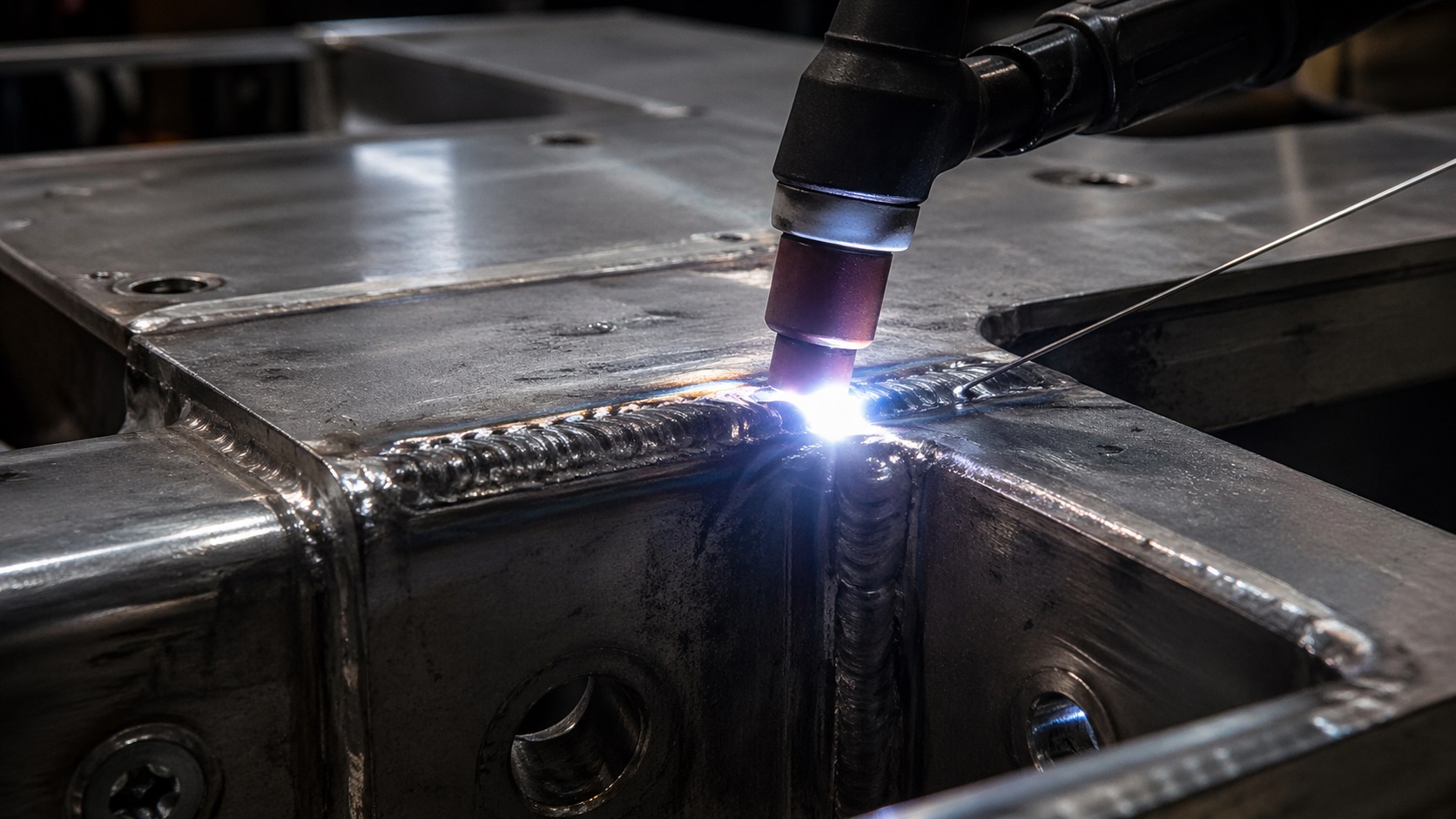aluminum welding heat affected zone strength loss visual