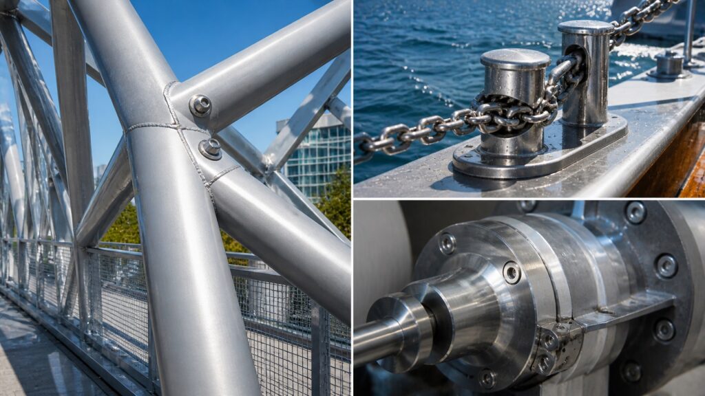 nonferrous metals used in real world applications like aerospace and marine